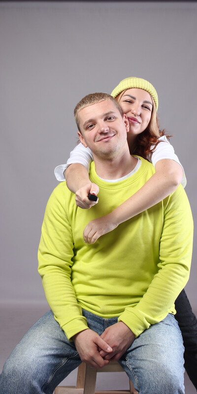 Фото из фотостудии самообслуживания (автопортрета) в Селфклик