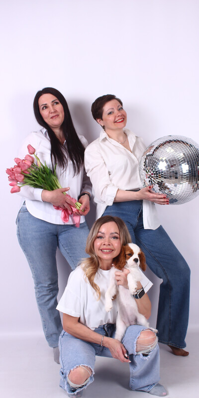 Фото из фотостудии самообслуживания (автопортрета) в Селфклик